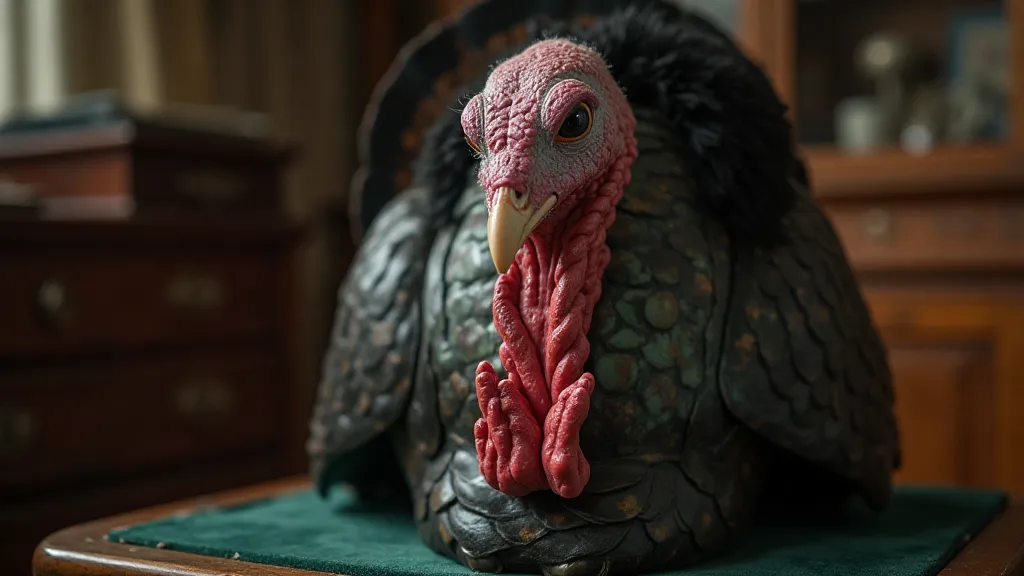 Vintage Merriam's Turkey Taxidermy